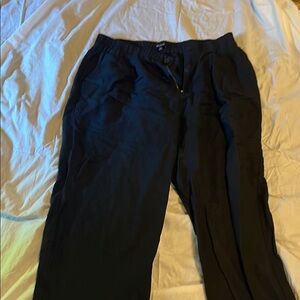 Madewell Black Straight Leg Pants
